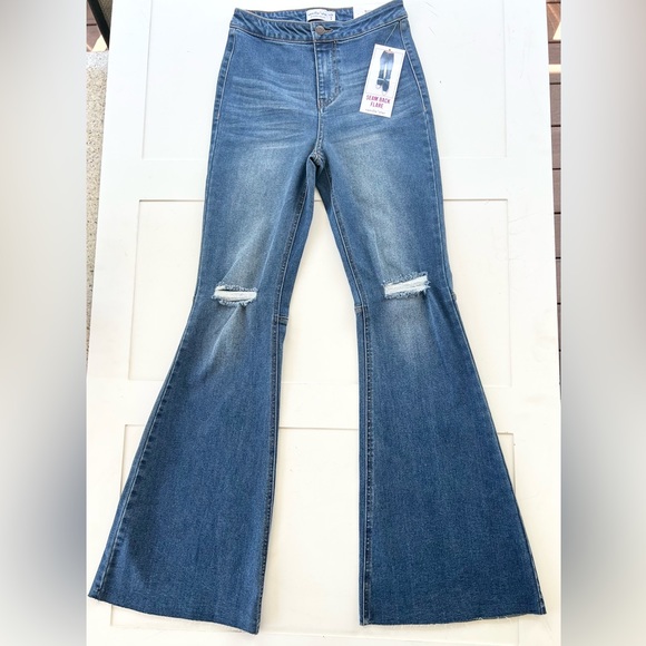 Vanilla Star Denim - Vanilla Star Seam Back Flare Jeans